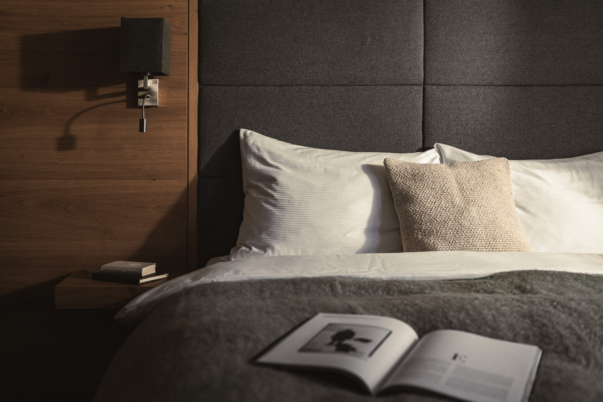 Schlafzimmer im Appartement im Sunnsait | © Karin Pasterer